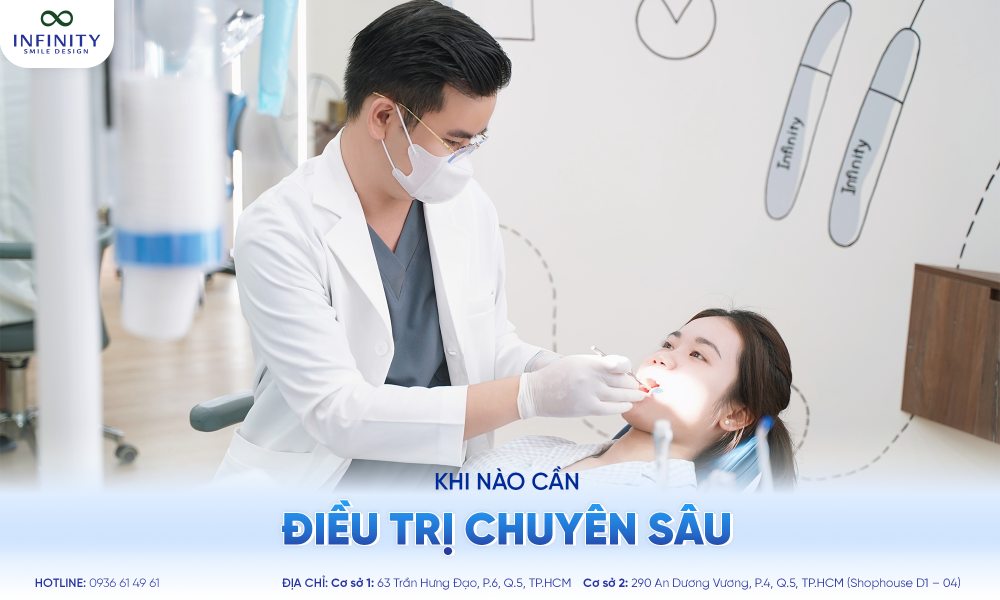 1. khi nào cần diều trị chuyên sâu