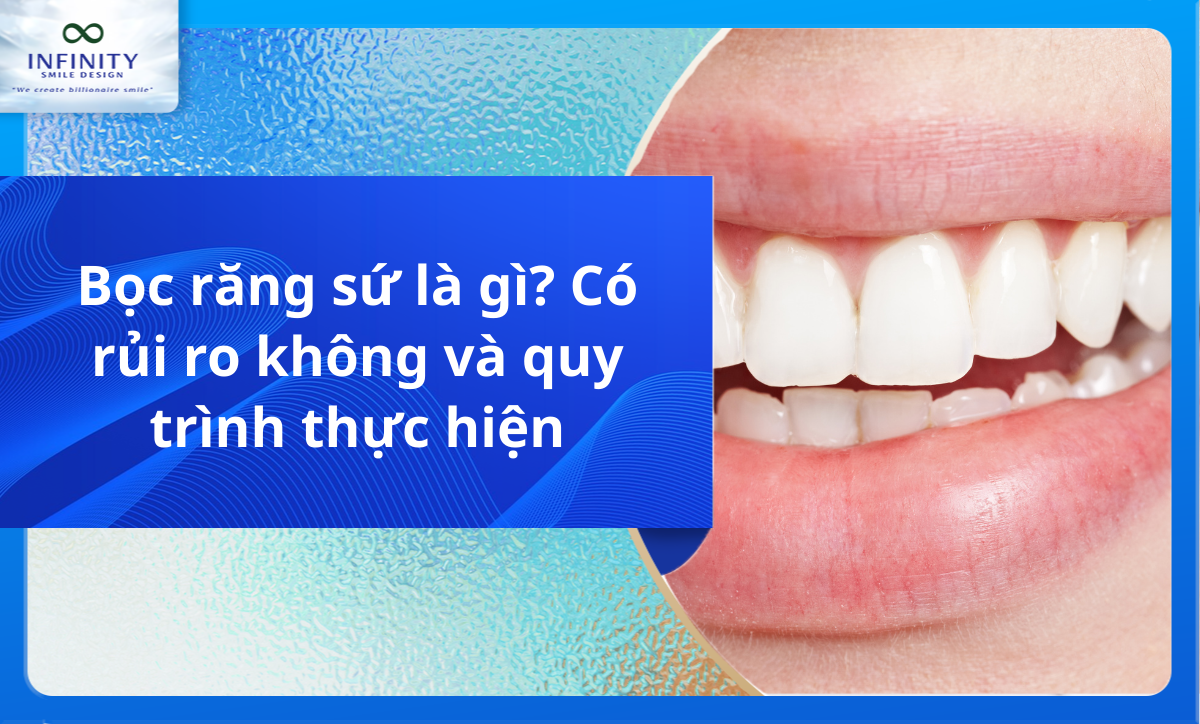 Bọc răng sứ là gì? Có rủi ro không và quy trình thực hiện