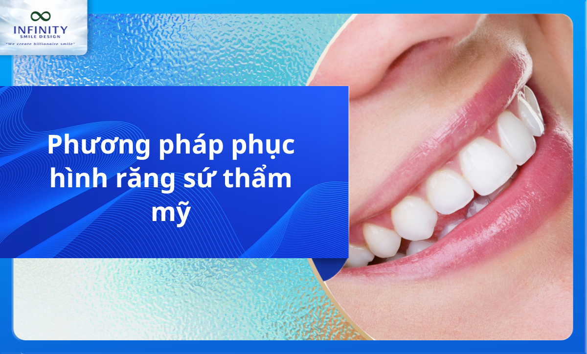 Phương pháp phục hình răng sứ thẩm mỹ