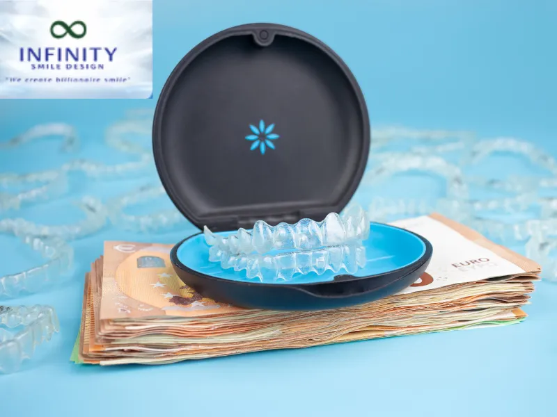 Mỗi bộ khay được sử dụng trong khoảng 1-2 tuần trước khi thay bộ mới, giúp di chuyển răng dần dần về vị trí mong muốn.
